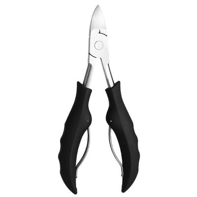 COOVS Nail Clipper Toenail Cutters Anti-Splash Ingrown Paronychia Correction Pedicure Dead Skin Scissors Trimmer Care Manicure Tools (Color : New Black ABS)