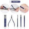 COOVS 4-15 Pcs Nail Scissors Nail Clippers Set Stainless Steel Pedicure Nail Cutter Set Portable Household Manicure Tool (Color : 10pcs) view 3