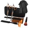 COOVS Hair Scissor Hairdressing Cutting Thinning Barber Scissor Set Hair Cutting Salon Hair Shears Home Use for Man Woman (Color : 6.0 10set hc) view 1