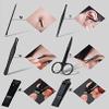 COOVS 18 in 1 Nail Art Manicure Tools Pedicure Kit Scissor Tweezer Ear Pick Utility Toe Nail Clipper Facial Care Tool 02 view 4