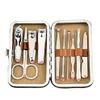 COOVS 10 in 1 Stainless Steel Tweezer Nail Art Clipper Scissors Tweezer Knife Manicure Nail Art Cutter Pedicure Manicure Tools view 2