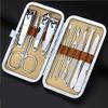 COOVS 10 in 1 Stainless Steel Tweezer Nail Art Clipper Scissors Tweezer Knife Manicure Nail Art Cutter Pedicure Manicure Tools view 3