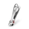 COOVS Professional Nail Clippers Stainless Steel Wide Jaw Opening Manicure Fingernail Cutter Thick Hard Ingrown Toenail Scissors Tools (Color : Sliver Small) view 1