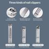 COOVS Manicure Set Nail Clippers Pedicure Kit Stainless Steel Manicure Professional Grooming Kits Nail Care Tools with Travel Case (Color : 16pcs-Black) view 4
