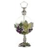 10ML Empty Perfume Bottle Peacock Metal Inlay Refillable Glass Bottle Containers Glass Perfume Bottles view 1