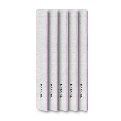 COOVS 5pcs Professional Nail File Color Sponge Sandpaper Nail File with Polishing and Polishing Buffer Manicure Sandpaper Tool Set (Color : 5pcs B)