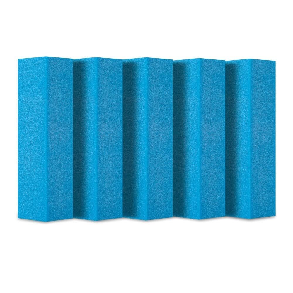 COOVS 5pcs Professional Nail File Color Sponge Sandpaper Nail File with Polishing and Polishing Buffer Manicure Sandpaper Tool Set (Color : 5pcs Blue A)