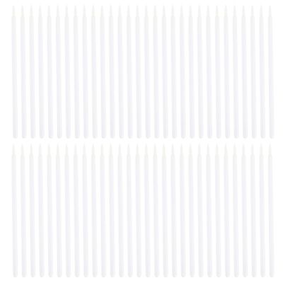 Beaupretty 100pcs Disposable Eyeliner Brush Fine Tip Cosmetic Applicators for Precise Eye Makeup Durable Nylon and Design for Salon Home Use
