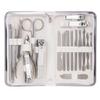 COOVS Professional Nail Tools Sets Steel Nail Clippers Pedicure Kit Multifunctional Portable Manicure Cutter Nail Set (Color : 21pcs-White) view 1