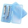 COOVS 4pcs Manicure Set Pedicure Scissor Cuticle Knife Ear Pick Nail Clipper Kit Stainless Steel Nail Care Tool Manicure Set view 1