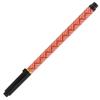  Akashiya SAWD-500P-4 Brush Pen, New Hair Brush, Ancient Den, Red view 1