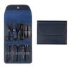 COOVS 7-23 Pcs Professional Nail Cutter Pedicure Scissors Set Stainless Steel Eagle Hook Portable Manicure Nail Clipper Tool Set (Color : 16 pcs Blue) view 1