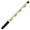  Akashiya SAWI-500P-4 Brush Pen, New Hair Brush, Ancient City, Healing, Dot Yellow view 1