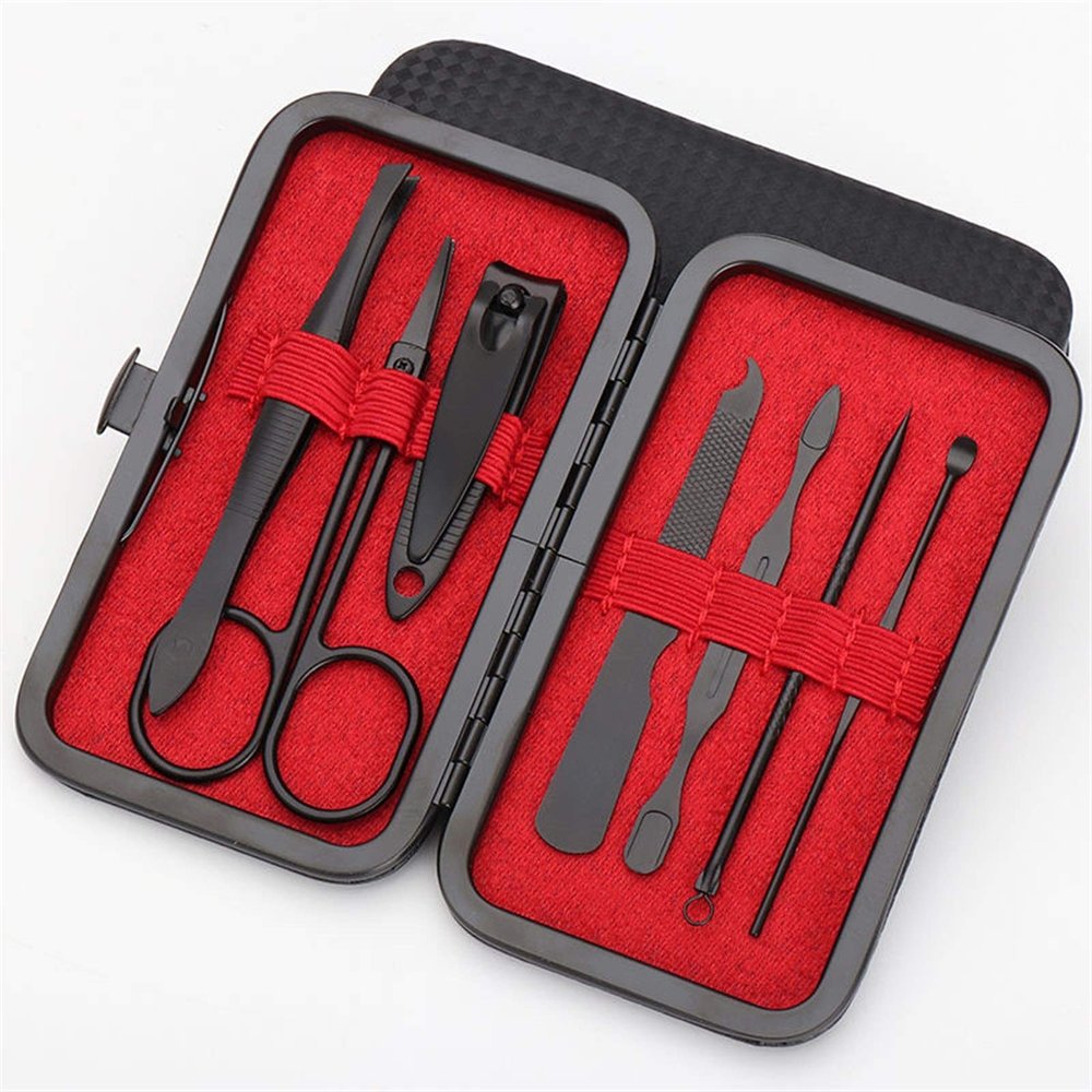 COOVS 7/10/12/16/18 Pcs/Set Goud Nagelknipper Set Professionele Rvs Beauty Manicure Tool Set Dode Huid Gesneden Pedicure Kit (Color : 3)