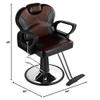 Beautystyle Reclining Barber Chair with Headrest Hydraulic Heavy Duty Salon Hair Stylist Chair for Barber Shop view 2