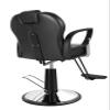 Beautystyle Reclining Barber Chair with Headrest Hydraulic Heavy Duty Salon Hair Stylist Chair for Barber Shop view 4