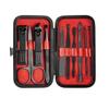 COOVS 7-23 Pcs Professional Nail Cutter Pedicure Scissors Set Stainless Steel Eagle Hook Portable Manicure Nail Clipper Tool Set (Color : 10 pcs red) view 1