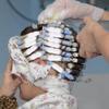 Lurrose Cotton Beauty Coil Balls 7 Oz 2 Bags Salon Cotton Roll for Hair Perms Manicures Nail Art and Makeup Use view 2