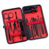 COOVS 7-16 Pcs Nail Clipper Scissor Pedicure Set Kit Nail Clipper Set for Stainless Set Steel Manicure Cutter Beauty Tools Set (Color : 16pcs 1box) view 1