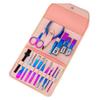 COOVS Nail Scissors Set Colorful Folding Stainless Steel Acne Needle Ear Spoon Nail Clipper Multi-Function Professional Manicure Tool (Color : 16 pcs) view 1