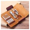 COOVS 16 Pieces Professional Stainless Steel Nail Nail Clippers Set Nail Manicure Pedicure Tools for Gift Utility 10 Pieces (Color : 10 Pieces Golden) view 4