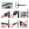COOVS 7-16 Pcs Nail Clipper Scissor Pedicure Set Kit Nail Clipper Set for Stainless Set Steel Manicure Cutter Beauty Tools Set (Color : 7pcs 1box) view 4