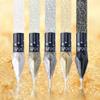 Go Ho Glitter Liquid Eyeliner Colorful Set,5 Colors Metallic Shimmer White Black Silver Gold Diamond Eyeliner,Glitter Eye Liner Sticks,Waterproof Long Lasting Sparkle Eye Makeup view 3