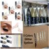 Go Ho Glitter Liquid Eyeliner Colorful Set,5 Colors Metallic Shimmer White Black Silver Gold Diamond Eyeliner,Glitter Eye Liner Sticks,Waterproof Long Lasting Sparkle Eye Makeup view 4
