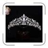 Aoligrace Small Cubic Zirconia Wedding Crowns for Bride Sweet 16 Quinceanera Tiaras CZ Handcrafted Birthday Party Headpiece view 1