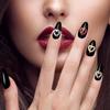 XEAOHESY 40 Pieces Gold and Silver Alloy Heart Charms for Nails Love Heart Nail Charms Gems Christmas Nail Studs Inlaid Rhinestone Pearls for Women Girls Valentine's Day view 3