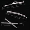 16 Pieces Rhinestone Bobby Pins, Fancy Metal Hair Clips, Crystal Shiny Barrettes, I S X Shaped Diamond Hair Accessories for Women Girls Wedding Prom Party (Silver) view 3