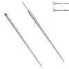 BodyAce 14G 16G 18G Titanium Piercing Taper, Threadless Insertion Pin Screw On Assistant Tool, Body Piercing Stretching Kit for Ear/Nose/Navel/Lip/Eyebrow (18G=1.0mm) view 1