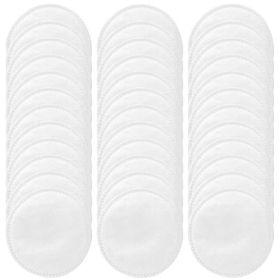 Beavorty 100pcs Round Makeup Remover Pads Thick Soft Cotton Cosmetic Pads for Daily Use and Exfoliation for Skin Types Portable and Convenient