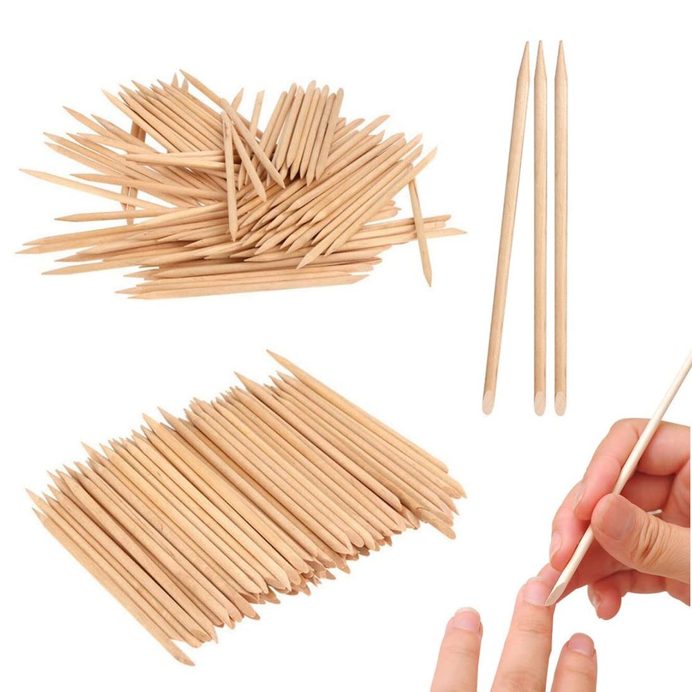 1000 Pieces Mini Waxing Applicator Sticks Wooden Wax Sticks - For Eyebrow,Lip,Nose Hair Removal-Home Spa Hair Removal Smooth Skin Use