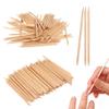 1000 Pieces Mini Waxing Applicator Sticks Wooden Wax Sticks - For Eyebrow,Lip,Nose Hair Removal-Home Spa Hair Removal Smooth Skin Use view 1