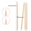 1000 Pieces Mini Waxing Applicator Sticks Wooden Wax Sticks - For Eyebrow,Lip,Nose Hair Removal-Home Spa Hair Removal Smooth Skin Use view 2