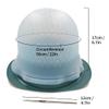 Highlight Caps with Pre Cut Holes Silicone Hair Highlighting Cap for Highlighting Hair Dye Cap No Leakage Reusable Highlighting Cap Dye Cap Pre Pierced (Blue) view 2