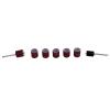 100PCS Sanding Cap Bands Sandpaper For Electric Manicure Machine 120/320 Grit Nail Drill Grinding Bit Files Pedicure Tool Set,320 Grit view 4