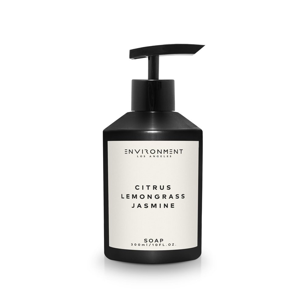 ENVIRONMENT Inspired by 5-Star Resort WH Hand Soap, 300ml Luxury Liquid Hand Soap (Citrus | Lemongrass | Jasmine) Home Essentials, Kitchen & Bathroom Soap, Hand Wash, Vegan & Cruelty-Free
