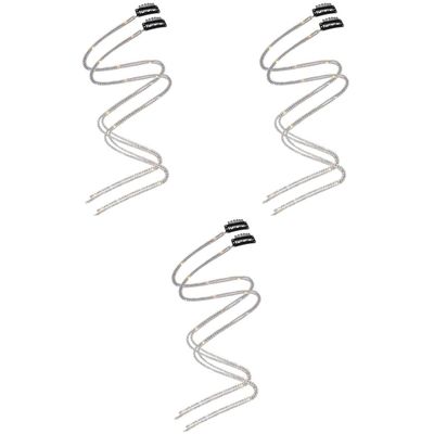 KALLORY 6pcs Hair Jewelry Chain Hair Tassel Clip Stylish Accessories for Women Girls