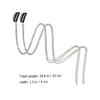 KALLORY 6pcs Hair Jewelry Chain Hair Tassel Clip Stylish Accessories for Women Girls view 2