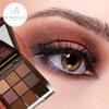 Bighiza Chocolate Kisses Eyeshadow Palette  9 Richly Pigmented, Ultra-Blendable Shades with Velvet Texture & Mirror Cosmetics view 3