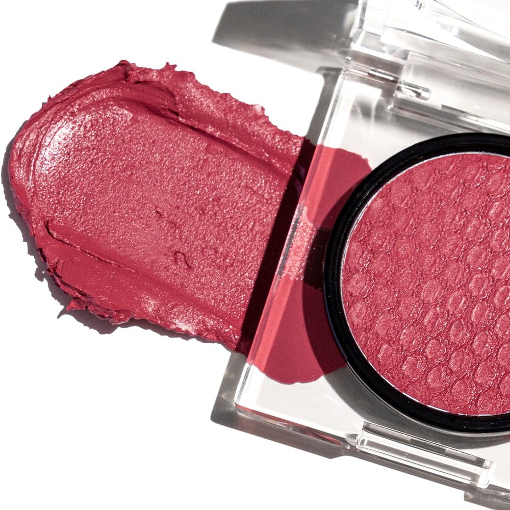 Epiclight Never Settle Radiant Cheek + Lip Blush - Cream Blush Multiuse 3 in 1 for Cheeks + Lips and Lids - Non-Toxic & Cruelty Free- Makeup + Skincare - Paraben & Sulfate-free (Raspberry Truffle)