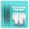 Cettua Clean and Simple Exfoliating Foot Mask 5 PACK, Foot Peeling Mask, Dermatologist Tested, No Paraben, No Pigment, No Talc view 1