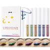 Mrettick 6 Colors Chameleon Liquid Eyeshadow Metallic Glitter Shimmer Eye Shadow Set Long Lasting Waterproof Multichrome Eyeshadows Makeup Set view 1
