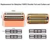 Professional Replacement Foil and Cutters for BaBylissPRO Barberology Double Foil Shaver, Compatible with BaBylissPRO Barberology FXFS2 Shaver (Rose Gold) view 4