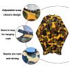 Barber Cape for Men Professional Hair Cutting Salon Capes with Snap Closures Waterproof Large Hairdressing Styling Gown for Barber- 63 56 (New Camouflage B) view 3