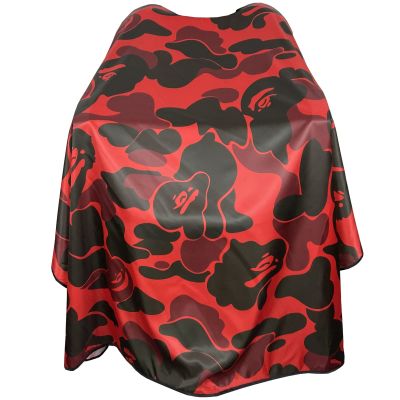 Professional Barber Cape with Snap Closures - Waterproof Large Hairdressing Cape Gown for Men - 63' 56' (New Camouflage C)