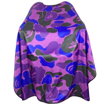 New Camouflage G Barber Cape for Men - Professional Salon Cape with Snap Closures - Waterproof - 63' 56'
