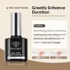 modelones Nail Glue Gel with Top Coat and Prep Dehydrator 3 PCS 15ml 9 in One Gel Glue Kit for Easy Nail Extension, No Wipe Top Coat view 4
